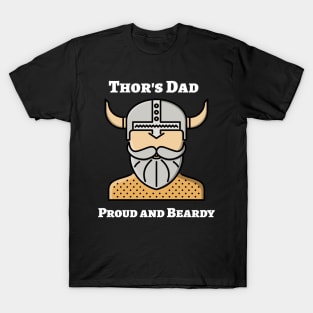 Thor´s dad proud and beardy T-Shirt